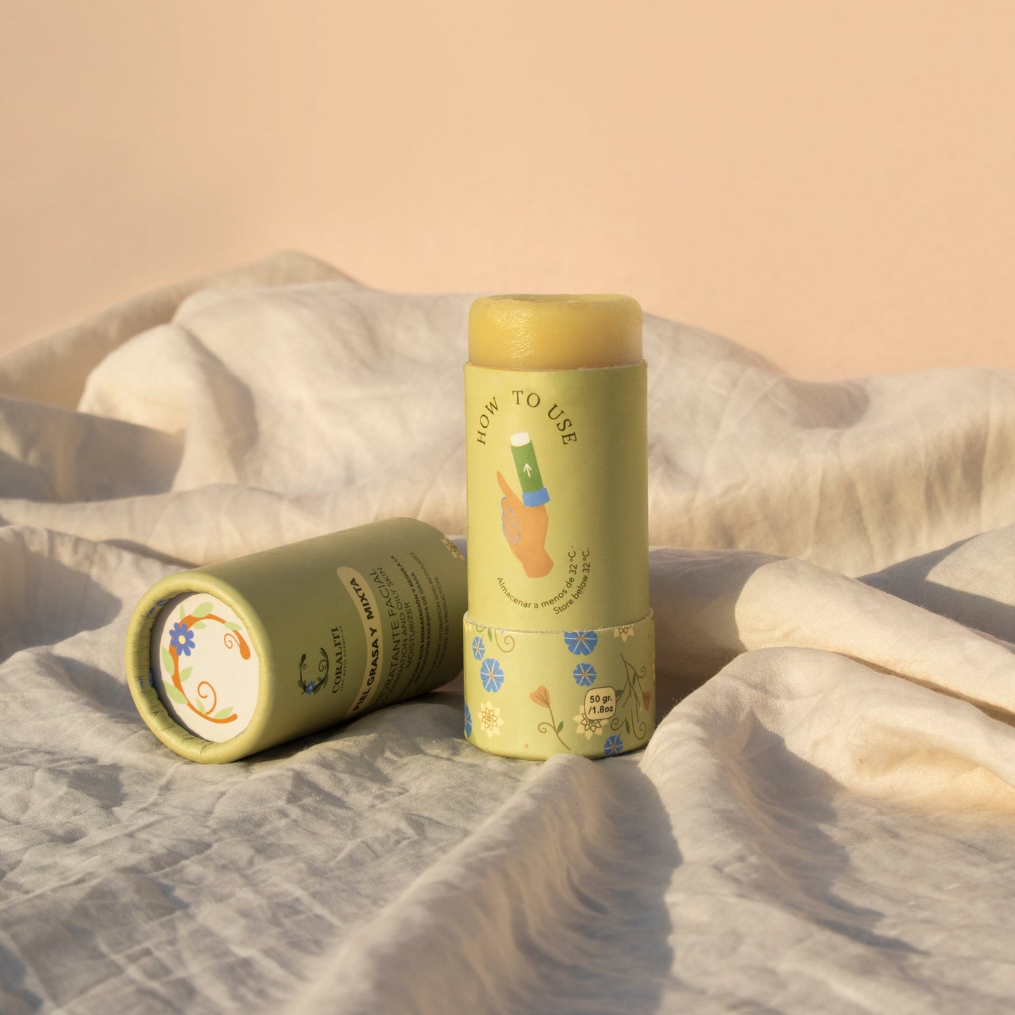 Crema Facial Hidratante Sólida Piel Mixta y Grasa